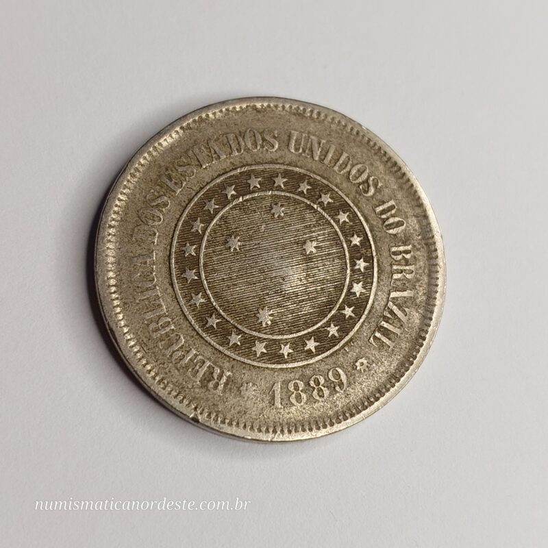 100 Réis Ano 1889 - Imagem 4