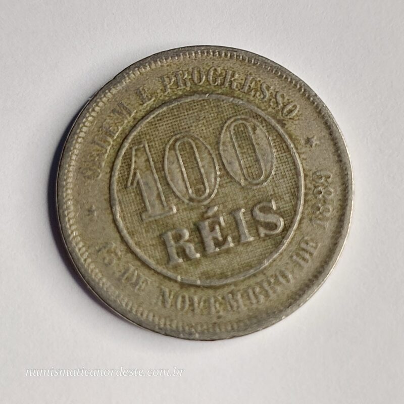 100 Réis Ano 1897