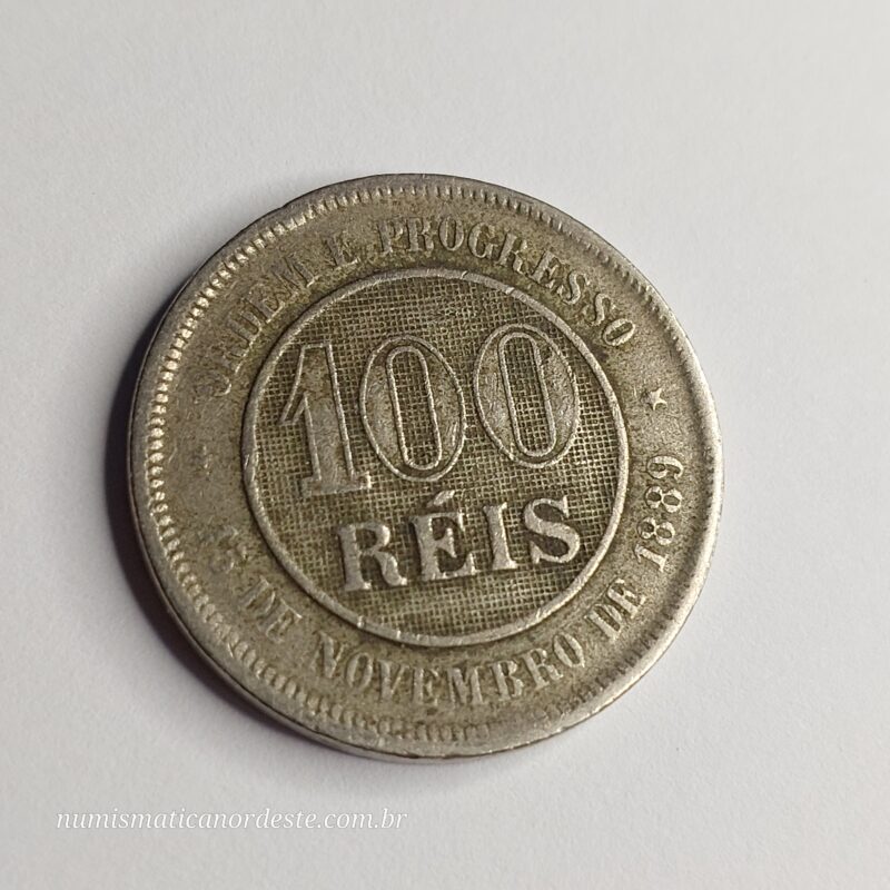 100 Réis Ano 1897 - Imagem 5