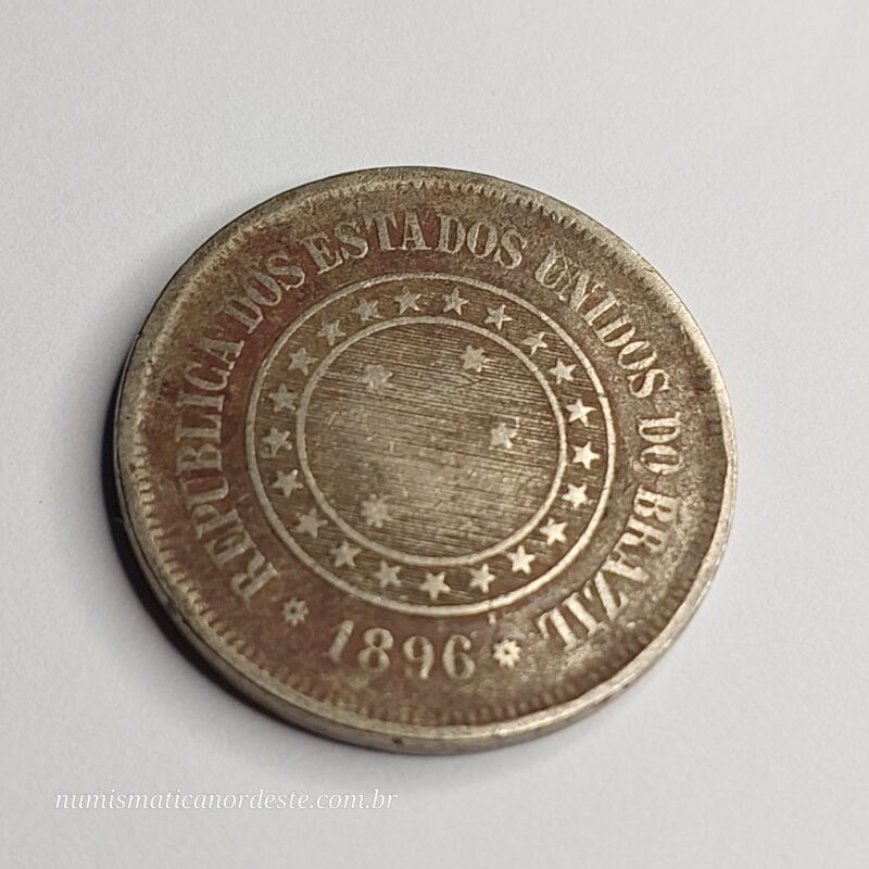 100 Réis Ano 1896 - Imagem 2