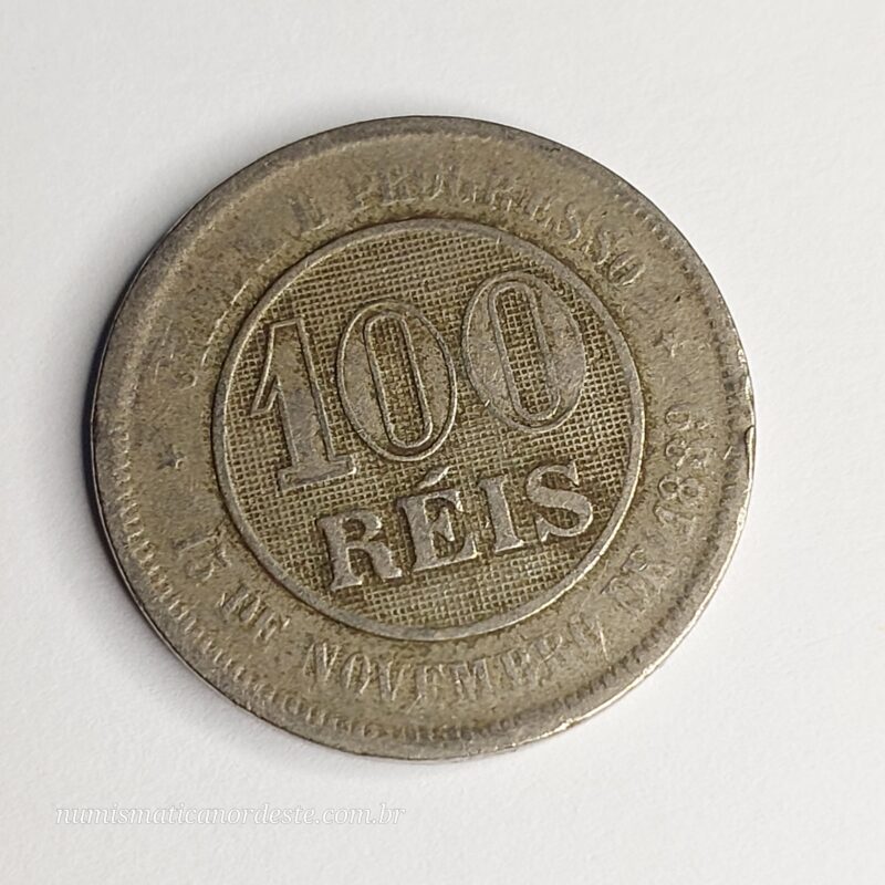 100 Réis Ano 1898