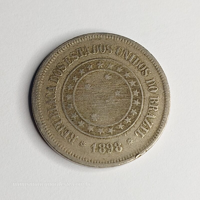 100 Réis Ano 1898 - Imagem 2