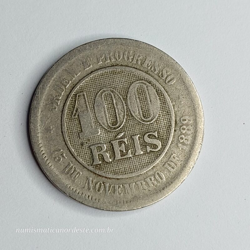 100 Réis Ano 1899