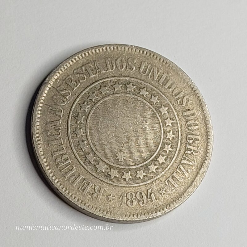 200 Réis Ano 1894 - Imagem 6