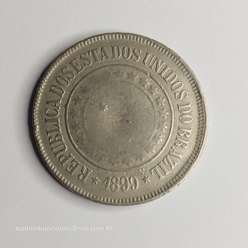 200 Réis Ano 1899 - Imagem 2