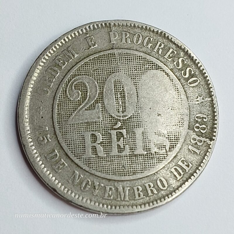 200 Réis Ano 1889 - Imagem 5