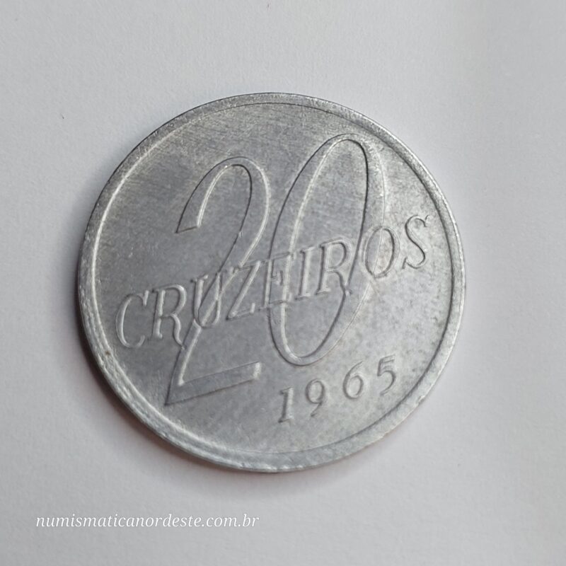 20 Cruzeiros Ano 1965