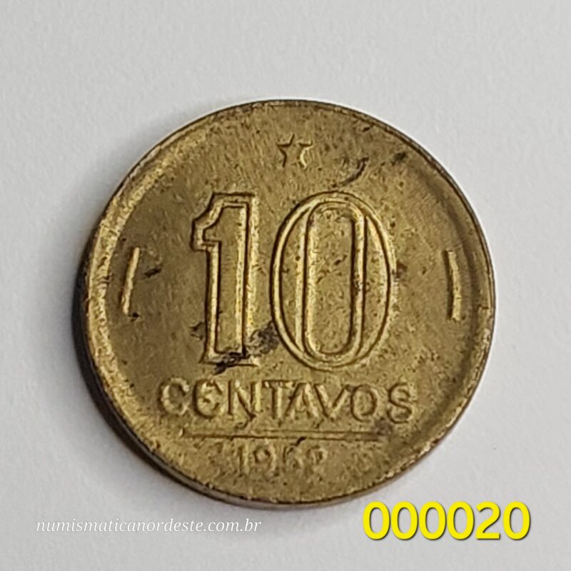 10 Centavos Ano 1952- José Bonifácio