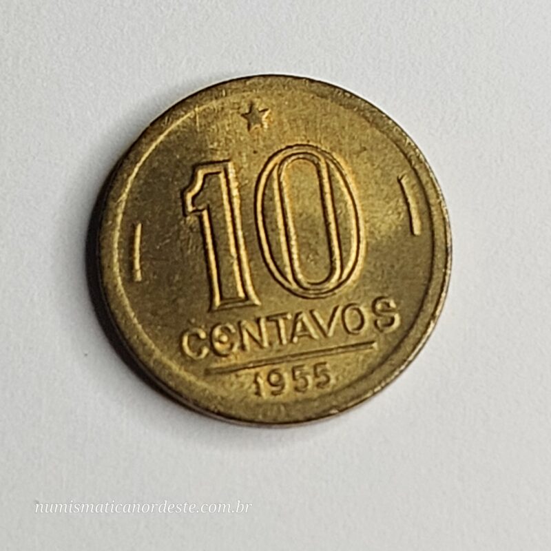 10 Centavos Ano 1955- José Bonifácio