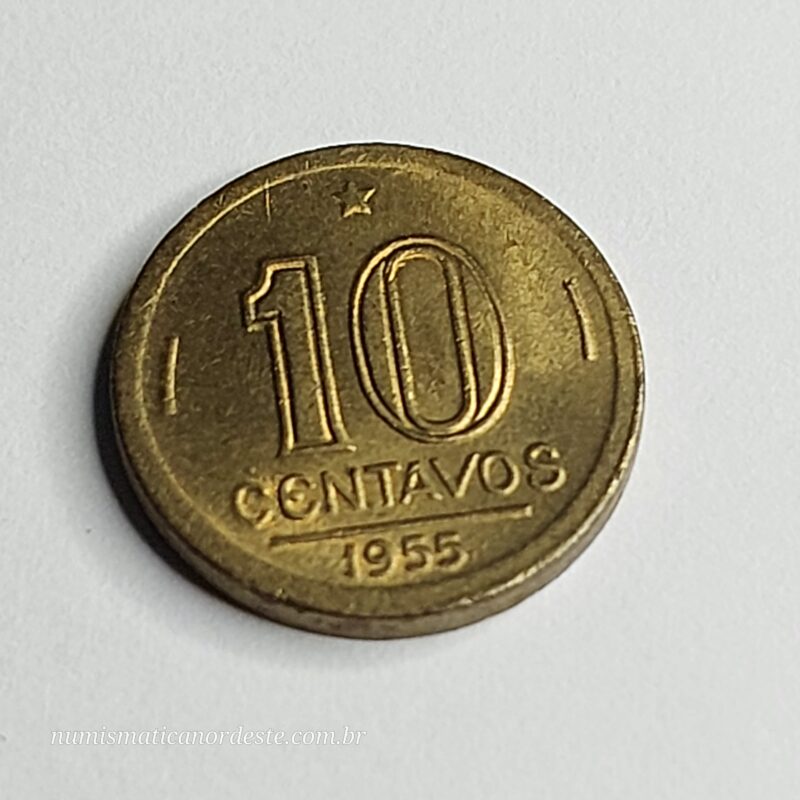 10 Centavos Ano 1955- José Bonifácio - Imagem 7