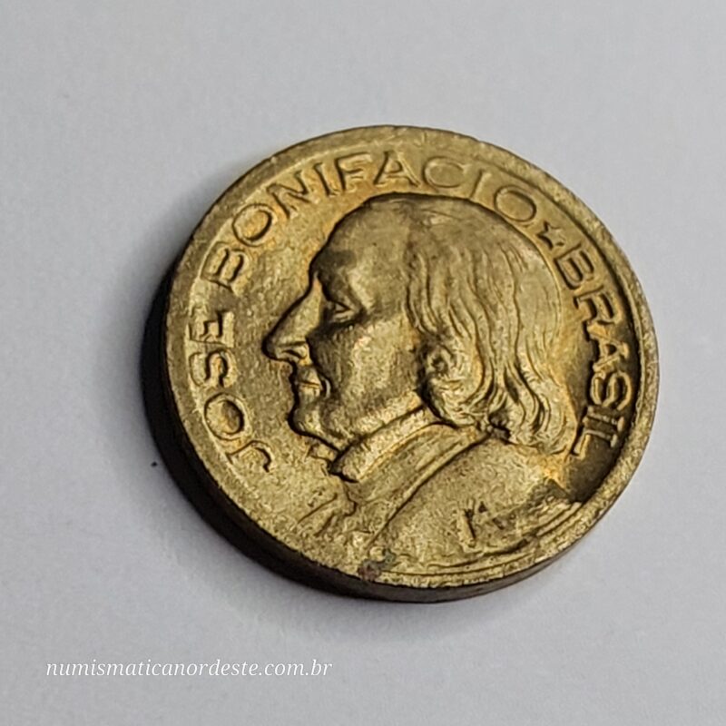 10 Centavos Ano 1955- José Bonifácio - Imagem 4