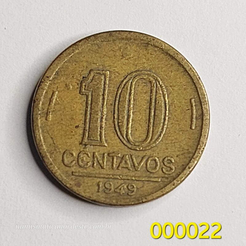 10 Centavos Ano 1949 - José Bonifácio