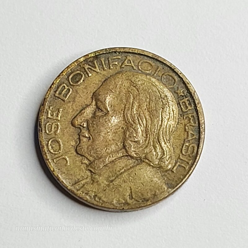 10 Centavos Ano 1949 - José Bonifácio - Imagem 4