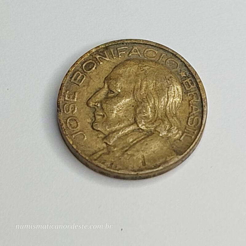 10 Centavos Ano 1949 - José Bonifácio - Imagem 2
