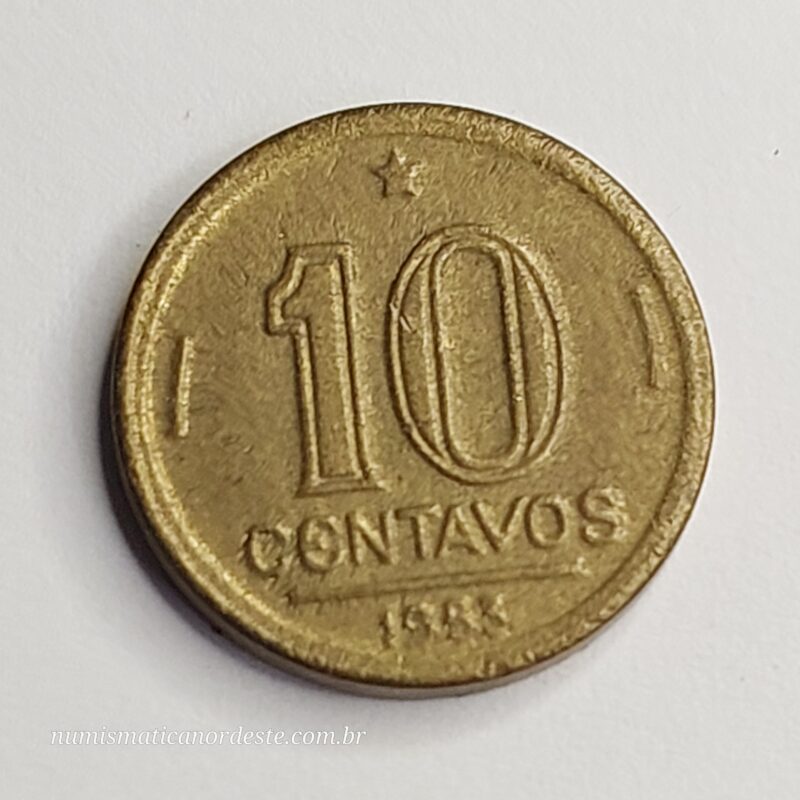 10 Centavos Ano 1953 - José Bonifácio