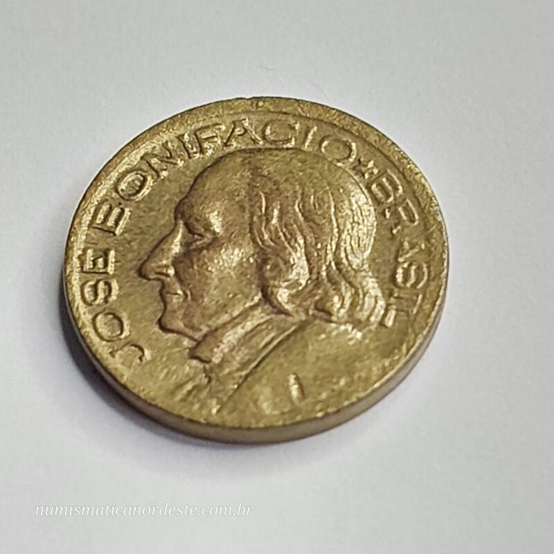 10 Centavos Ano 1953 - José Bonifácio - Imagem 6