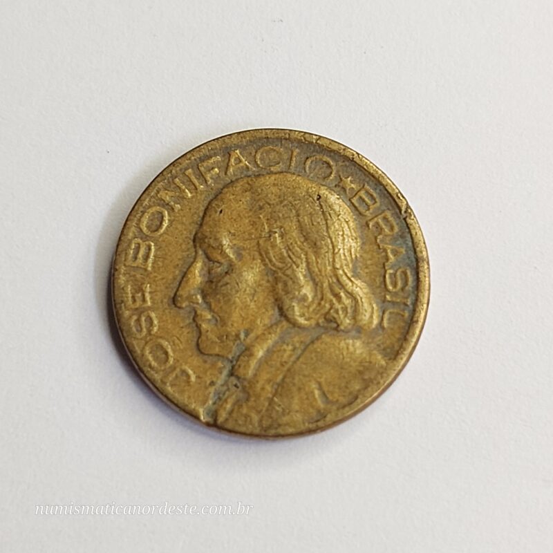 10 Centavos Ano 1951 - José Bonifácio - Imagem 4