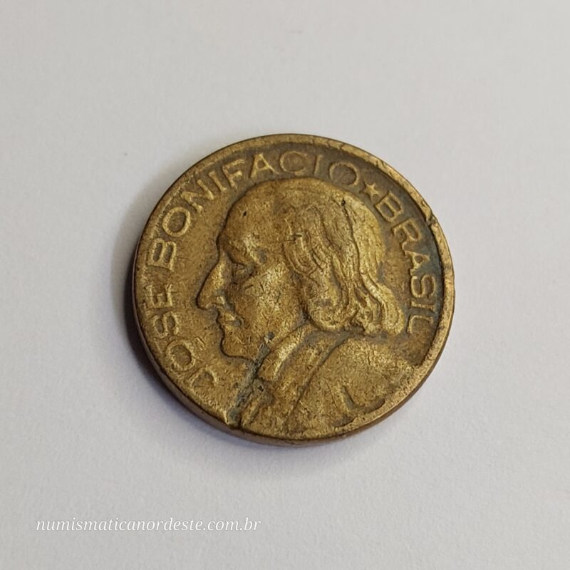 10 Centavos Ano 1951 - José Bonifácio - Imagem 6