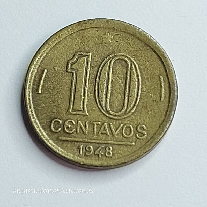10 Centavos Ano 1948 - José Bonifácio