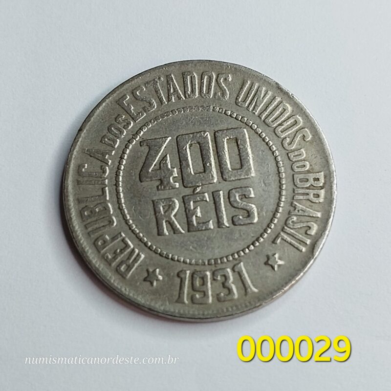 400 Réis Ano 1931