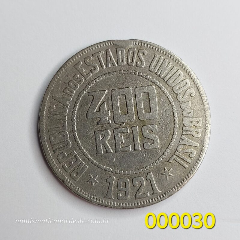 400 Réis Ano 1921