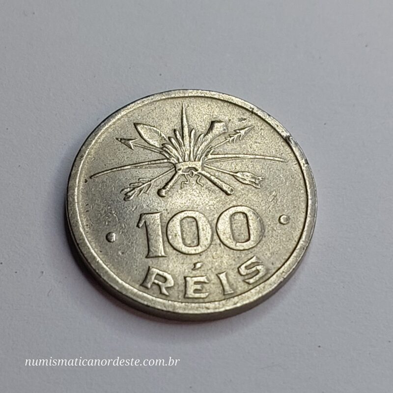 100 Réis Ano 1932 Série Vicentina - Imagem 5