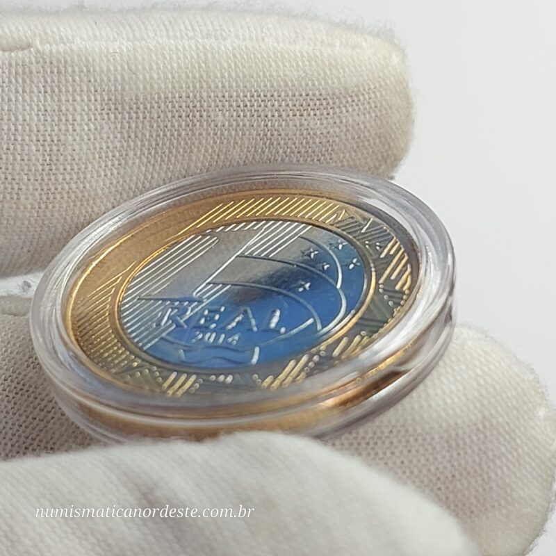 1 Real Olimpíadas Rio 2016 Modalidade Golfe - Flor de Cunho - Comemorativa - Imagem 4