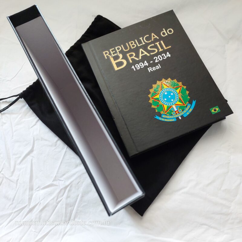 Álbum Luxo para Moedas da Republica do Brasil - Plano Real de 1994 a 2034 - Imagem 8