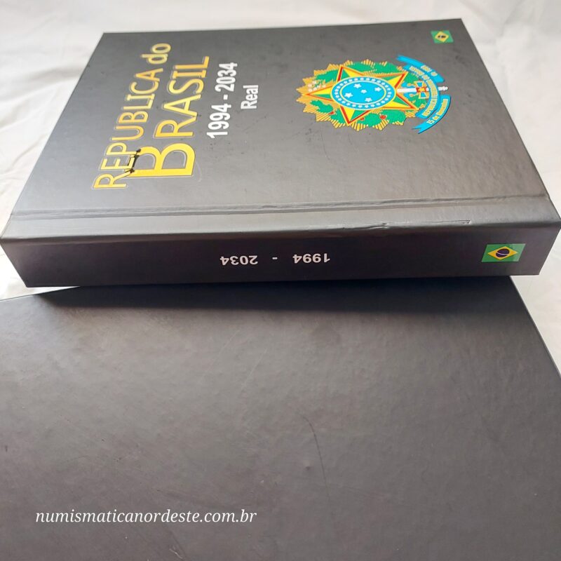 Álbum Luxo para Moedas da Republica do Brasil - Plano Real de 1994 a 2034 - Imagem 11