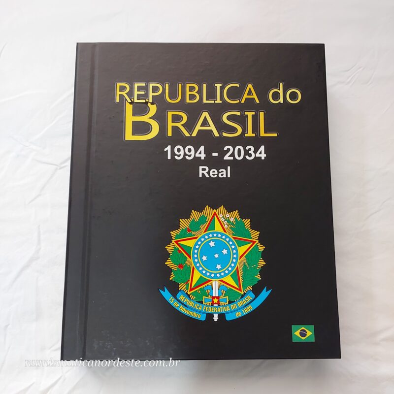 Álbum Luxo para Moedas da Republica do Brasil - Plano Real de 1994 a 2034 - Imagem 17