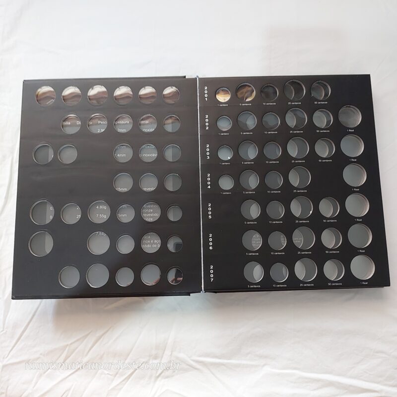 Álbum Luxo para Moedas da Republica do Brasil - Plano Real de 1994 a 2034 - Imagem 19