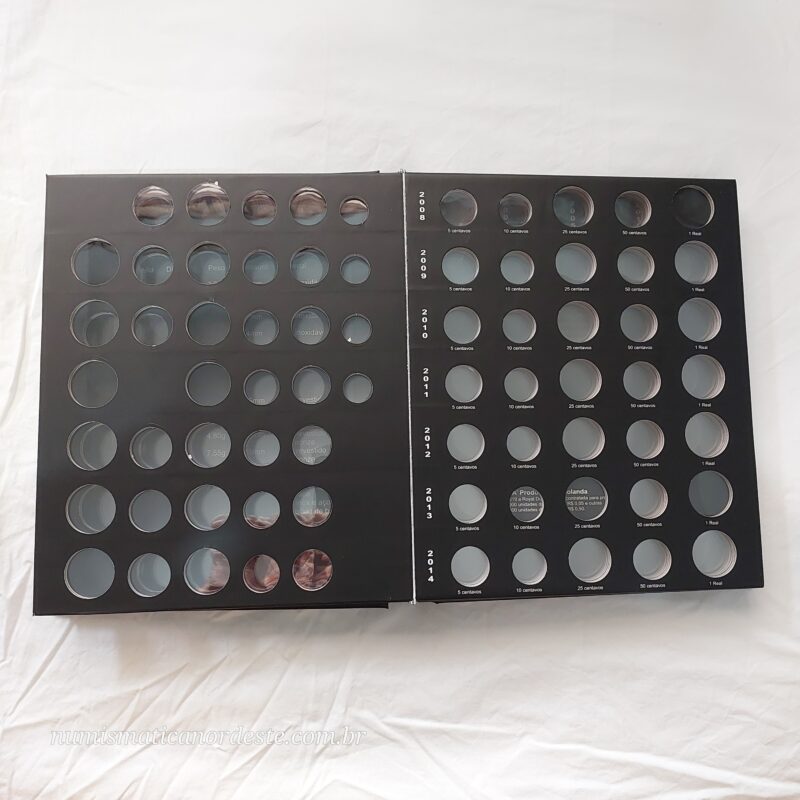 Álbum Luxo para Moedas da Republica do Brasil - Plano Real de 1994 a 2034 - Imagem 20
