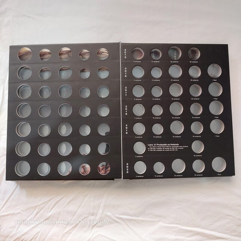 Álbum Luxo para Moedas da Republica do Brasil - Plano Real de 1994 a 2034 - Imagem 21