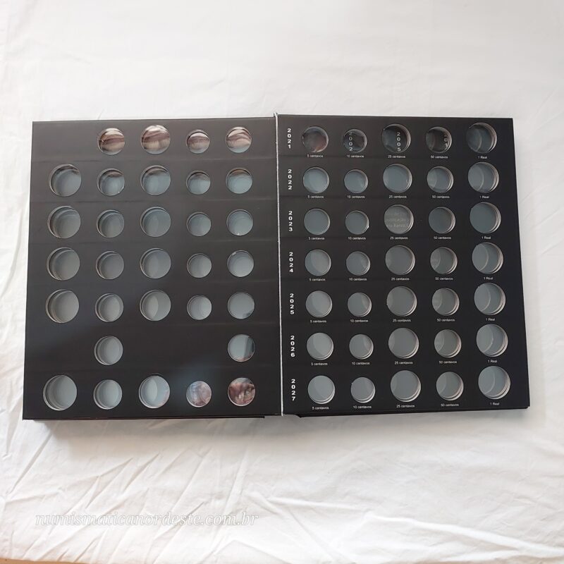 Álbum Luxo para Moedas da Republica do Brasil - Plano Real de 1994 a 2034 - Imagem 22