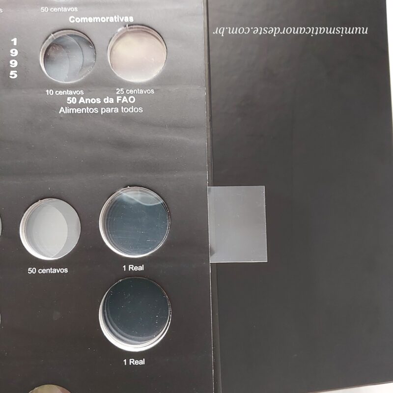 Álbum Luxo para Moedas da Republica do Brasil - Plano Real de 1994 a 2034 - Imagem 29