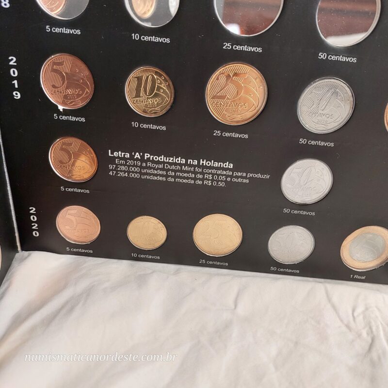 Álbum Luxo para Moedas da Republica do Brasil - Plano Real de 1994 a 2034 - Imagem 33