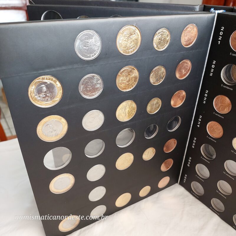 Álbum Luxo para Moedas da Republica do Brasil - Plano Real de 1994 a 2034 - Imagem 34