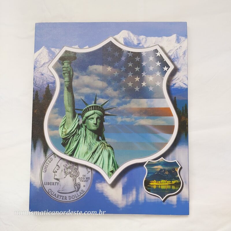 Álbum para Moedas Quarter Dollar - Série Parks (National Parks - Parques Nacionais) - Anos 2010 à 2021 - Imagem 6
