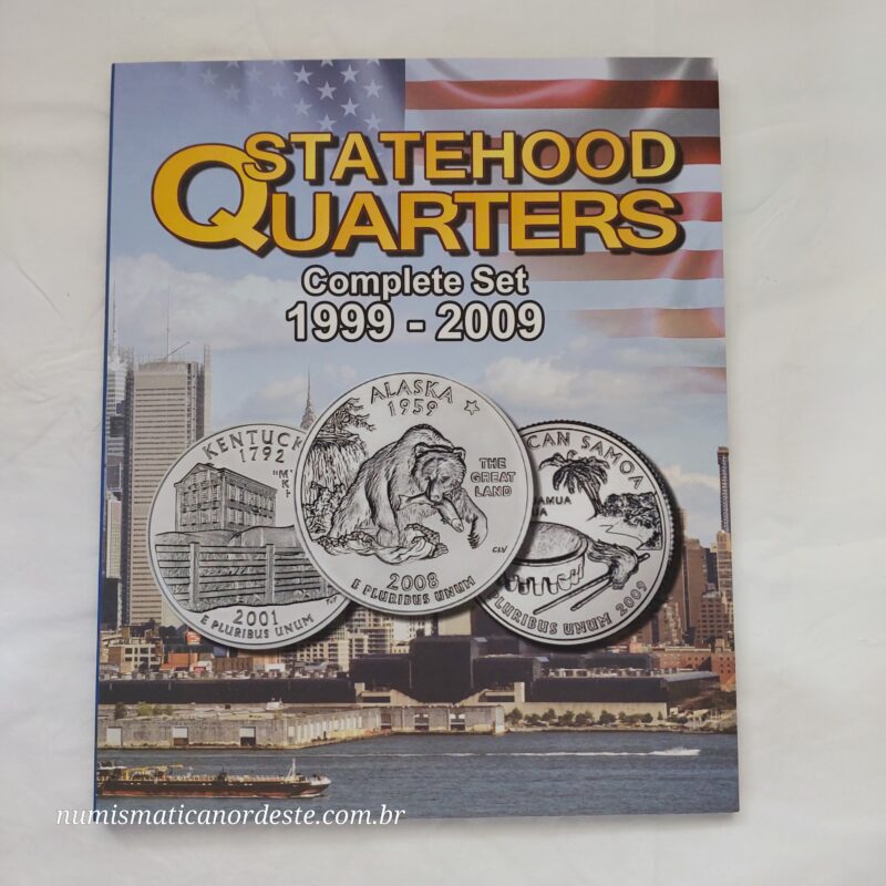 Álbum para Moedas Quarter Dollar - Série Estado (Statehood) - Anos 1999 à 2009 - Imagem 5