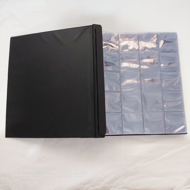 Álbum para moedas 600 Lugares - Com Abas - Comporta Coin Holder - Imagem 2