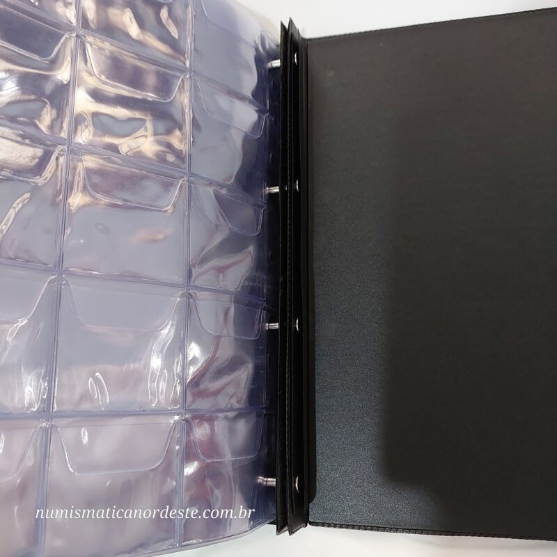 Álbum para moedas 600 Lugares - Com Abas - Comporta Coin Holder - Imagem 5