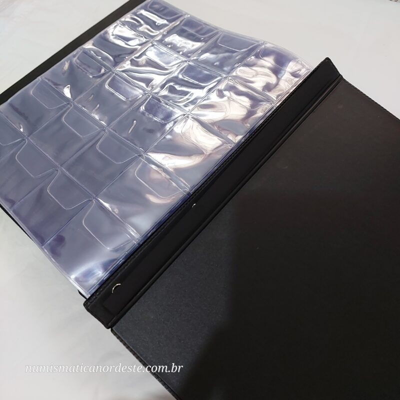 Álbum para moedas 600 Lugares - Com Abas - Comporta Coin Holder - Imagem 6