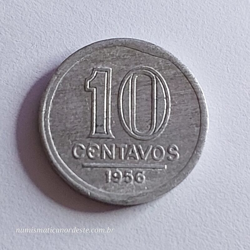 10 Centavos Ano 1956 - Imagem 3