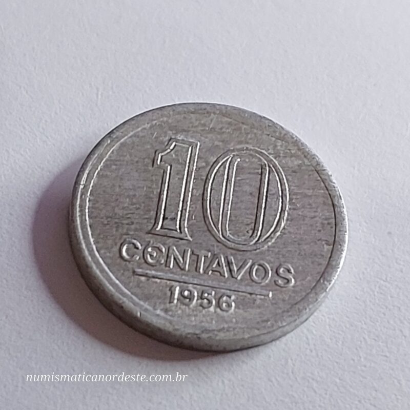 10 Centavos Ano 1956 - Imagem 5