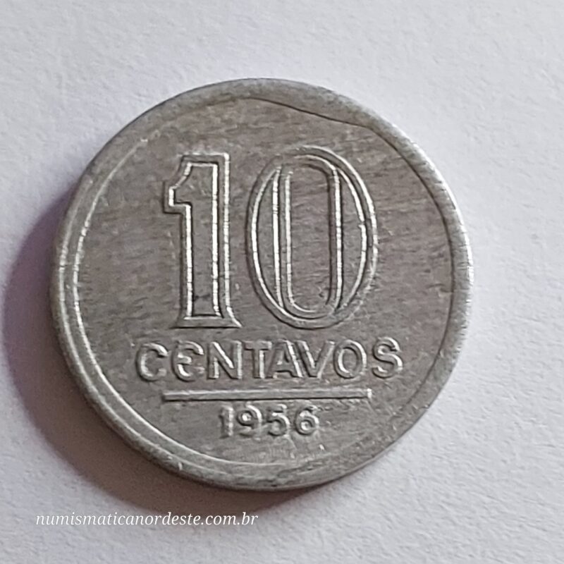 10 Centavos Ano 1956 - Imagem 7