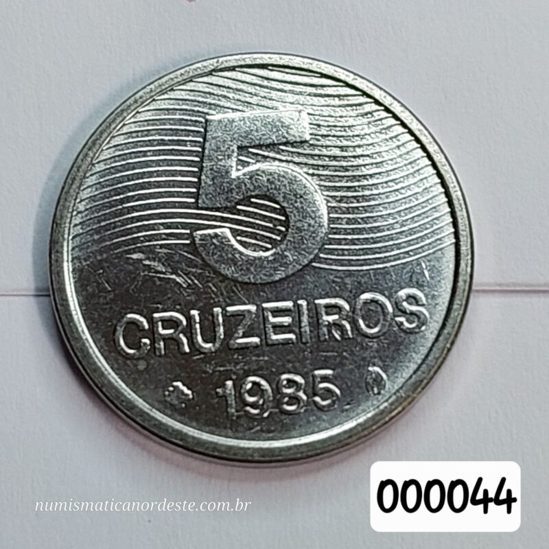 5 Cruzeiros Ano 1985 - Série FAO - Café