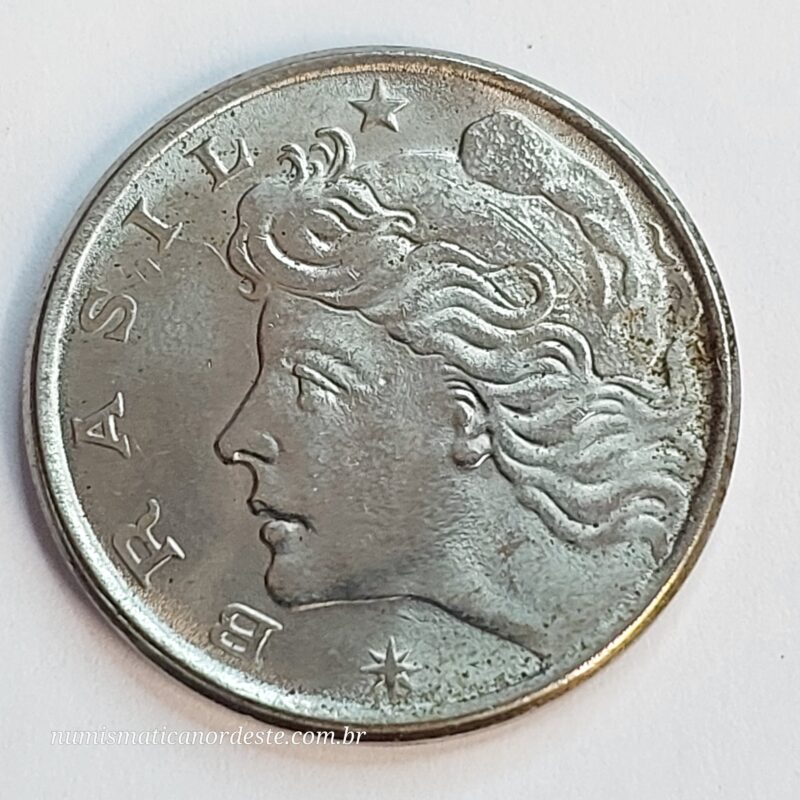 10 Centavos Ano 1978 - Cruzeiro - Imagem 2