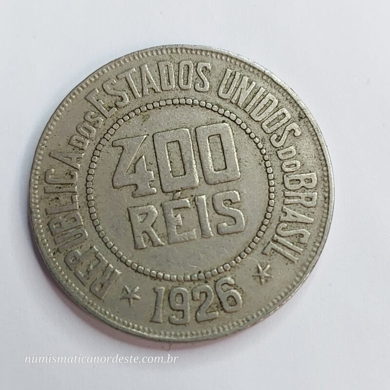 400 Réis Ano 1926 - Imagem 5