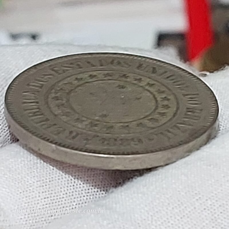 200 Réis Ano 1889 - República - Imagem 4