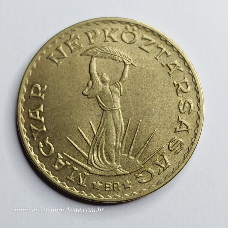 10 Florins Hungria Ano 1989 - Imagem 2